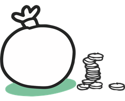 Äpple och mynt